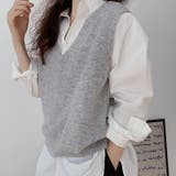 ニットベスト 秋冬 ジレ | Carpe diem | 詳細画像13