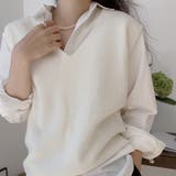 ニットベスト 秋冬 ジレ | Carpe diem | 詳細画像1