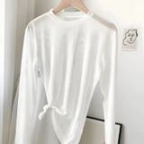 ホワイト | シアートップス シアーインナー クールネック | Carpe diem