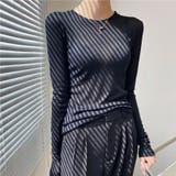 シアートップス シアーインナー クールネック | Carpe diem | 詳細画像2