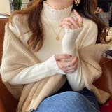 フリル襟 ニットトップス ハイネック | Carpe diem | 詳細画像7 