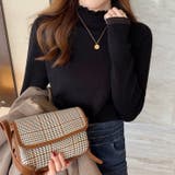 フリル襟 ニットトップス ハイネック | Carpe diem | 詳細画像5 