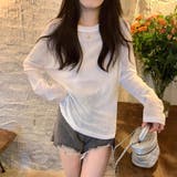 ロンT レイヤード シアー | Carpe diem | 詳細画像8 