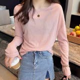 ロンT レイヤード シアー | Carpe diem | 詳細画像12 