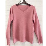 リブニットトップス vネックニット カットソー | Carpe diem | 詳細画像15 