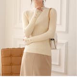 ニットトップス ハイネック メロウフリル | Carpe diem | 詳細画像7 