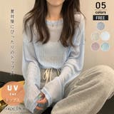 ブルー | ロンT レイヤード シアー | Carpe diem