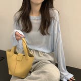 ロンT レイヤード シアー | Carpe diem | 詳細画像1