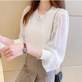 ブラウス 長袖 プルオーバー | Carpe diem | 詳細画像3 