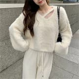 ニット シャギーニットトップス ショート丈 | Carpe diem | 詳細画像2 