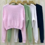 ニット シャギーニットトップス ショート丈 | Carpe diem | 詳細画像11 