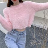 ニット シャギーニットトップス ショート丈 | Carpe diem | 詳細画像1 