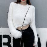 ニット シャギーニットトップス ショート丈 | Carpe diem | 詳細画像4 