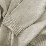 ゆったりダブルジップアップニットブルゾン レディース ニットジャケット | Carpe diem | 詳細画像5 