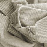 ゆったりダブルジップアップニットブルゾン レディース ニットジャケット | Carpe diem | 詳細画像6 