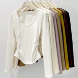 ウエストマーク ベロア 大Uネックトップス | Carpe diem | 詳細画像11