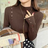 ハイネックニット トップス リブニット | Carpe diem | 詳細画像12