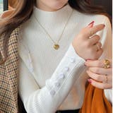 ハイネックニット トップス リブニット | Carpe diem | 詳細画像3