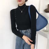 ハイネックニット トップス リブニット | Carpe diem | 詳細画像5