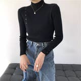 ハイネックニット トップス リブニット | Carpe diem | 詳細画像6