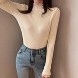 パール付きニット リブニット トップス | Carpe diem | 詳細画像8 