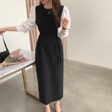 トップス ワンピース 重ね着風 | Carpe diem | 詳細画像12 