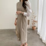 トップス ワンピース 重ね着風 | Carpe diem | 詳細画像4 