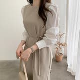 トップス ワンピース 重ね着風 | Carpe diem | 詳細画像5 