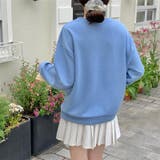 ワッフルロゴ 長袖トップス トレーナー | Carpe diem | 詳細画像10