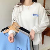 ワッフルロゴ 長袖トップス トレーナー | Carpe diem | 詳細画像18
