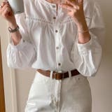 ボリュームスリーブブラウス 長袖 シャツ | Carpe diem | 詳細画像3 