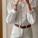 ボリュームスリーブブラウス 長袖 シャツ | Carpe diem | 詳細画像5 