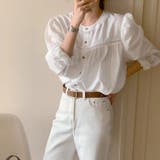 ボリュームスリーブブラウス 長袖 シャツ | Carpe diem | 詳細画像6 