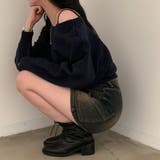 ワンショルダートップス ニット オフショルダー | Carpe diem | 詳細画像10 