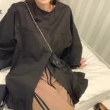 フリル裾ギャザースリーブ シャツブラウス トップス | Carpe diem | 詳細画像8 