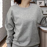 裏起毛トレーナー 無地トレーナー 秋冬トップス | Carpe diem | 詳細画像9