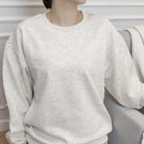 裏起毛トレーナー 無地トレーナー 秋冬トップス | Carpe diem | 詳細画像12