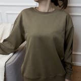 裏起毛トレーナー 無地トレーナー 秋冬トップス | Carpe diem | 詳細画像14