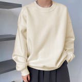 裏起毛トレーナー 無地トレーナー 秋冬トップス | Carpe diem | 詳細画像1