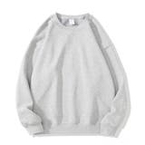 杢ホワイト | 裏起毛トレーナー 無地トレーナー 秋冬トップス | Carpe diem