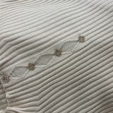 ビジュー付きニット トップス リブニット | Carpe diem | 詳細画像8