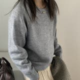 ベーシックニット トップス やわらか | Carpe diem | 詳細画像7 