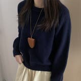 ベーシックニット トップス やわらか | Carpe diem | 詳細画像9 