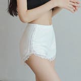 レース付きペチコートパンツ レディース 裾レース | Carpe diem | 詳細画像5 