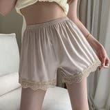 ゴールド | ペチコートパンツ レディース 裾レース | Carpe diem