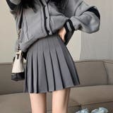 プリーツミニスカート インナーパンツ付き ショート丈スカート | Carpe diem | 詳細画像2 