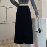 裏起毛スカート コーデュロイスカート バックスリット秋冬 | Carpe diem | 詳細画像5