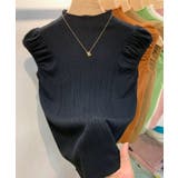 ボリューム袖 サマーニットトップス ハイネックニット | Carpe diem | 詳細画像14