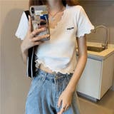 Tシャツ ショート丈 Tシャツ半袖 | Carpe diem | 詳細画像2