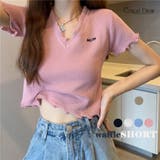 ピンク | Tシャツ ショート丈 Tシャツ半袖 | Carpe diem